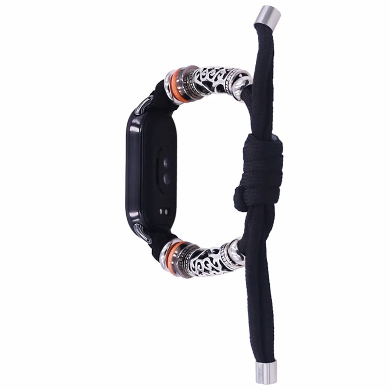 Xiaomi Smart Band 8 Beads Braided Watch Strap Adjustable Wrist Band Bracelet