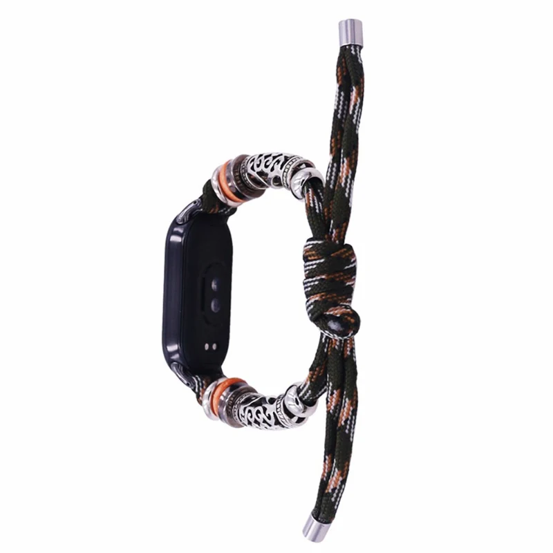 Xiaomi Smart Band 8 Beads Braided Watch Strap Adjustable Wrist Band Bracelet