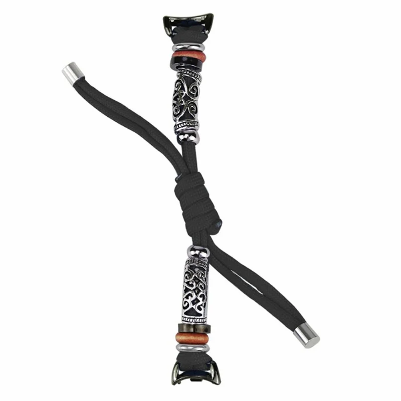 Xiaomi Smart Band 8 Beads Braided Watch Strap Adjustable Wrist Band Bracelet