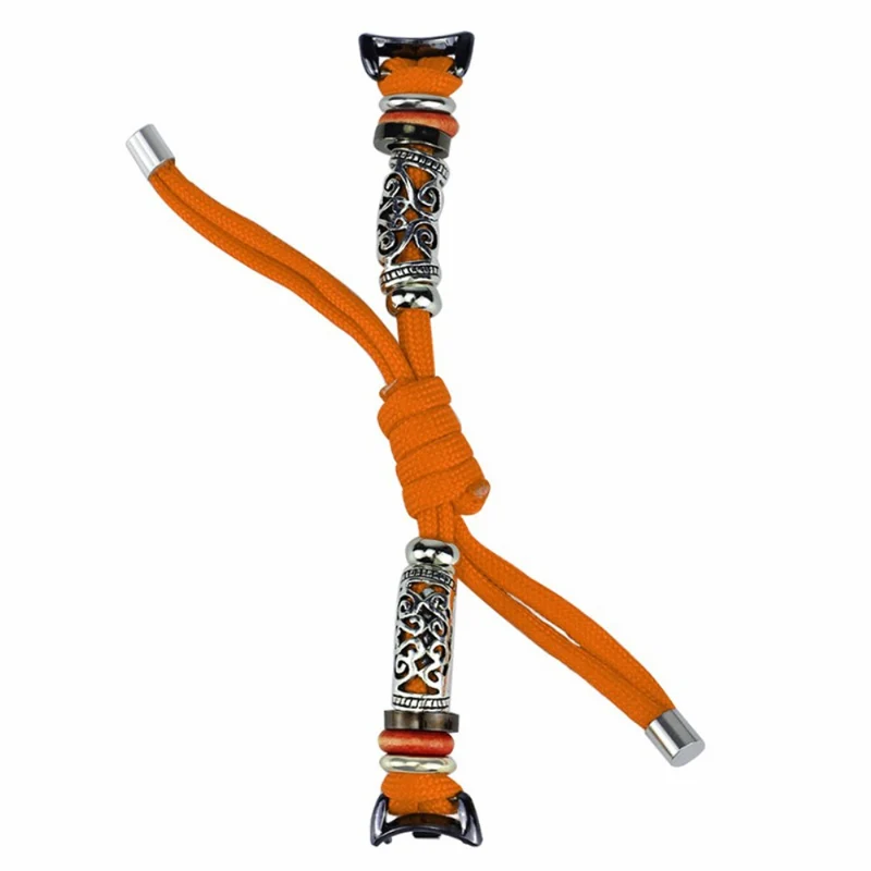 Xiaomi Smart Band 8 Beads Braided Watch Strap Adjustable Wrist Band Bracelet
