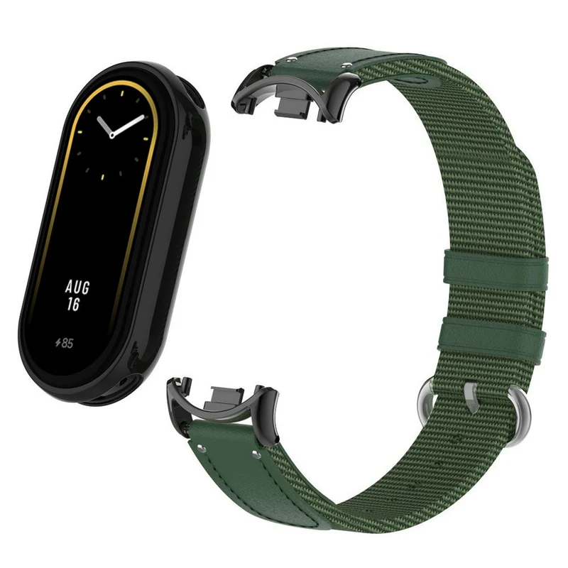 Xiaomi Smart Band 8 / Band 8 NFC Woven Canvas Smartwatch Strap Adjustable Watch Band
