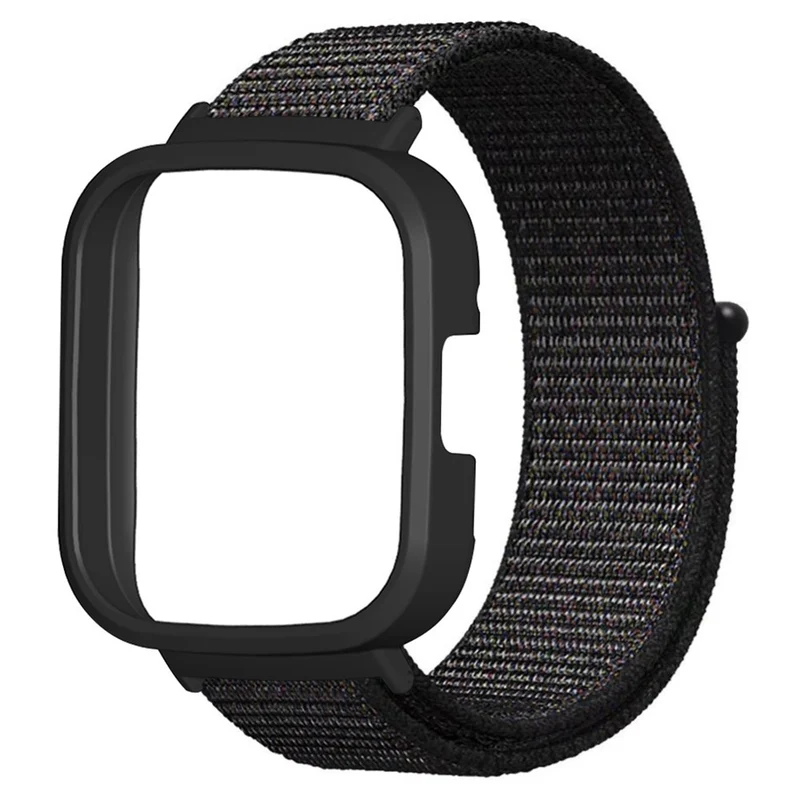 Xiaomi Redmi Watch 3 Nylon Watch Band Adjustable Wrist Strap with Watch Case