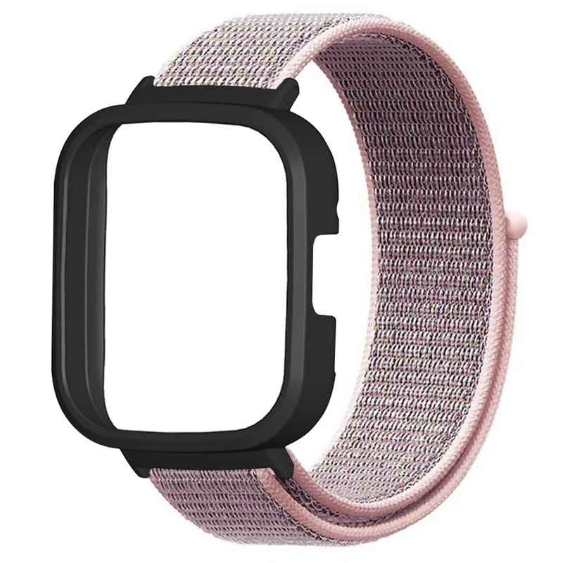 Xiaomi Redmi Watch 3 Nylon Watch Band Adjustable Wrist Strap with Watch Case