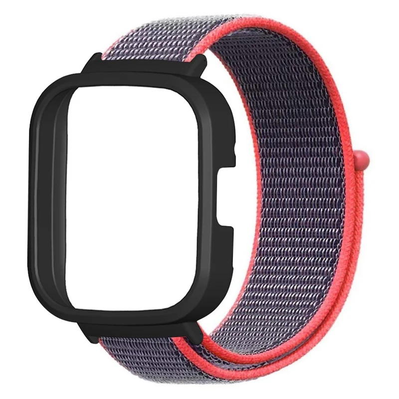 Xiaomi Redmi Watch 3 Nylon Watch Band Adjustable Wrist Strap with Watch Case