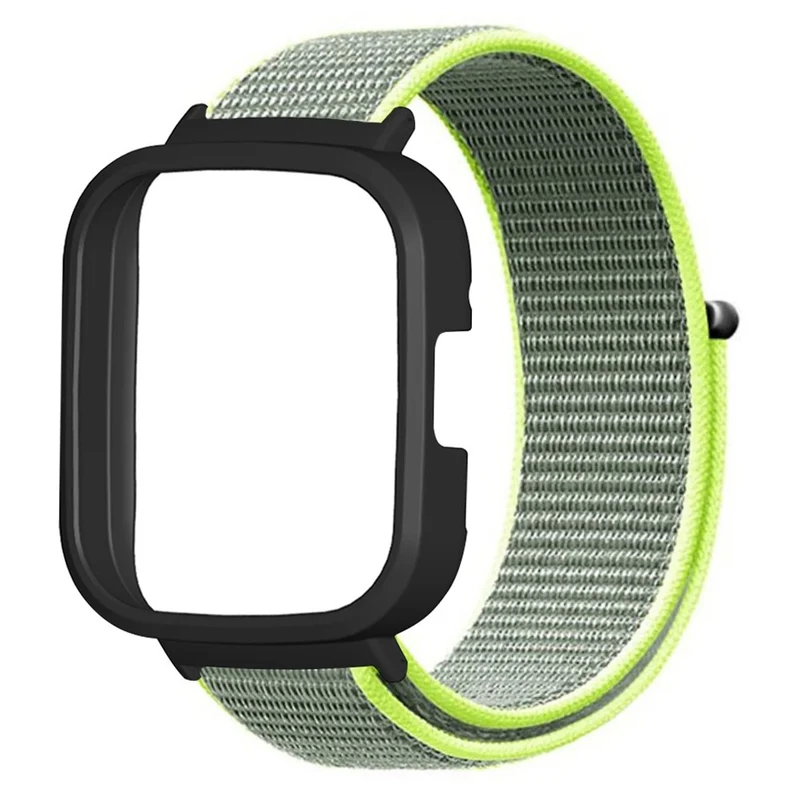 Xiaomi Redmi Watch 3 Nylon Watch Band Adjustable Wrist Strap with Watch Case