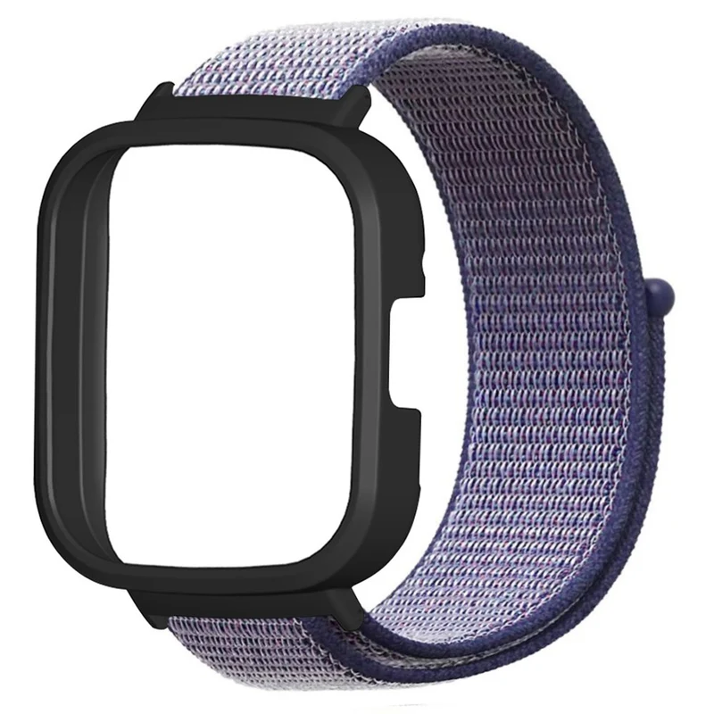 Xiaomi Redmi Watch 3 Nylon Watch Band Adjustable Wrist Strap with Watch Case