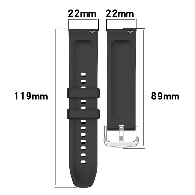 Huami Amazfti GTR 4 Watch Strap 22mm Silicone Watch Bands Replacement