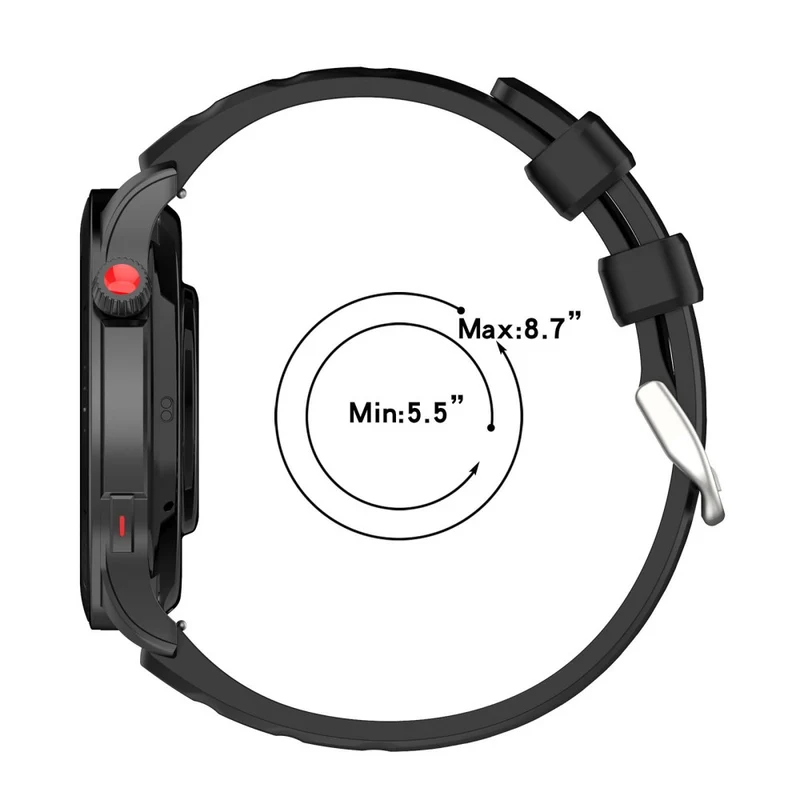 Huami Amazfti GTR 4 Watch Strap 22mm Silicone Watch Bands Replacement