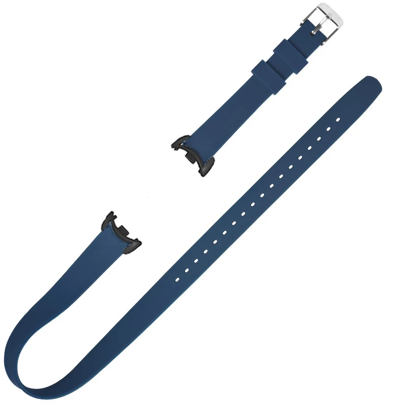 Xiaomi Smart Band 8 / 8 NFC Watch Bands Silicone Strap with Metal Connector - Navy Blue