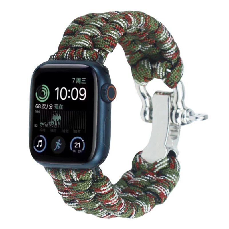Apple Watch 49mm / 45mm / 44mm / 42mm Nylon Braided Watch Band