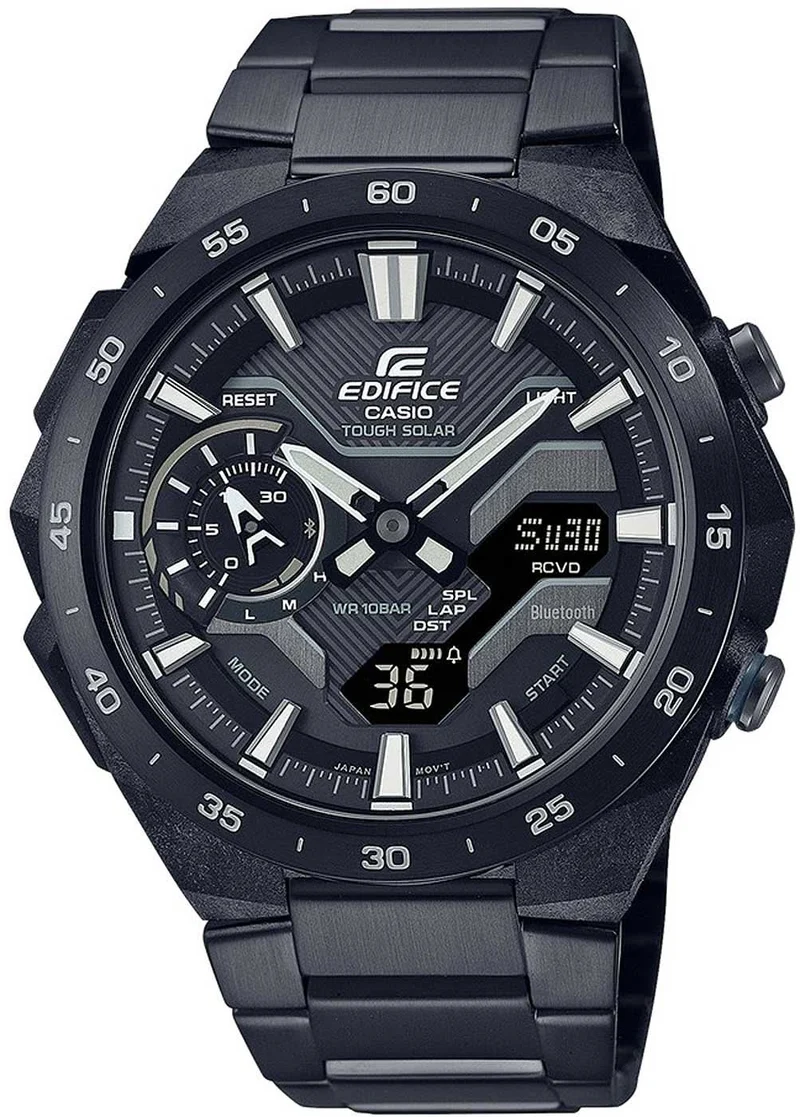 Casio ECB-2200DC-1AEF Herrenuhr • Smarte Funktionen • Tough Solar