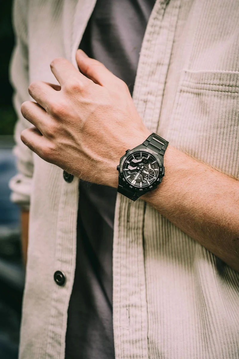 Casio ECB-2200DC-1AEF Herrenuhr • Smarte Funktionen • Tough Solar