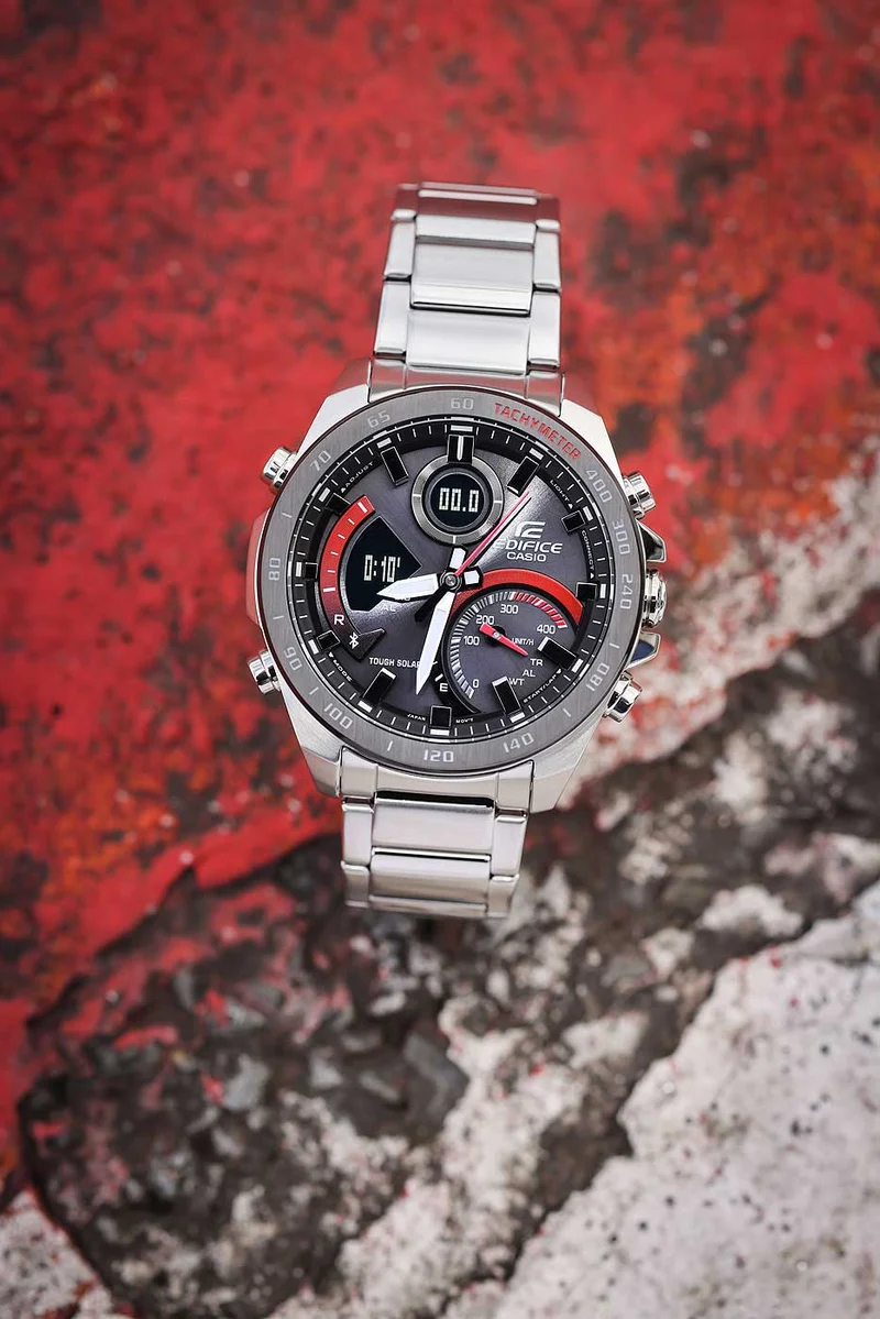 Casio Edifice ECB-900DB-1AER Herrenuhr • Smarte Funktionen • Tough Solar
