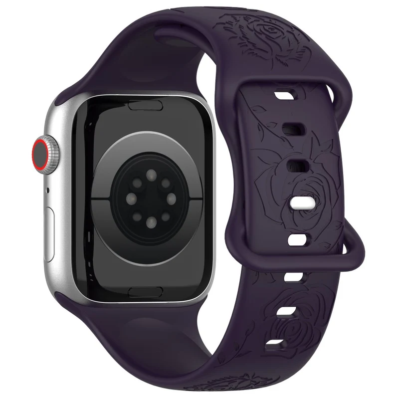 Apple Watch Series 41mm / 40mm / 38mm Silicone Watch Band Replacement Strap - Light Pink