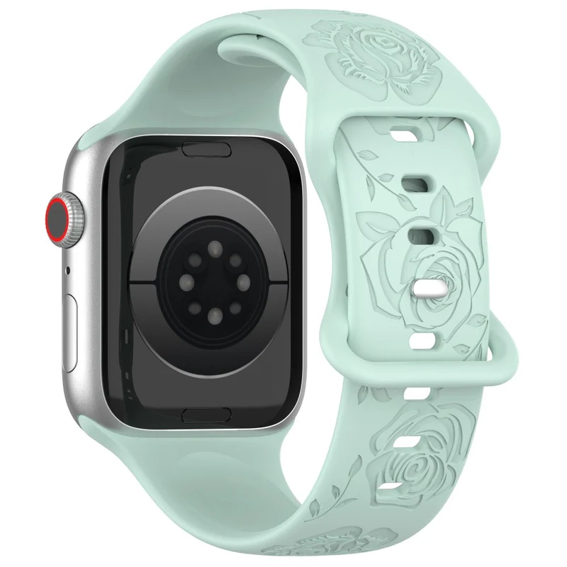 Apple Watch Series 41mm / 40mm / 38mm Silicone Watch Band Replacement Strap - Light Pink