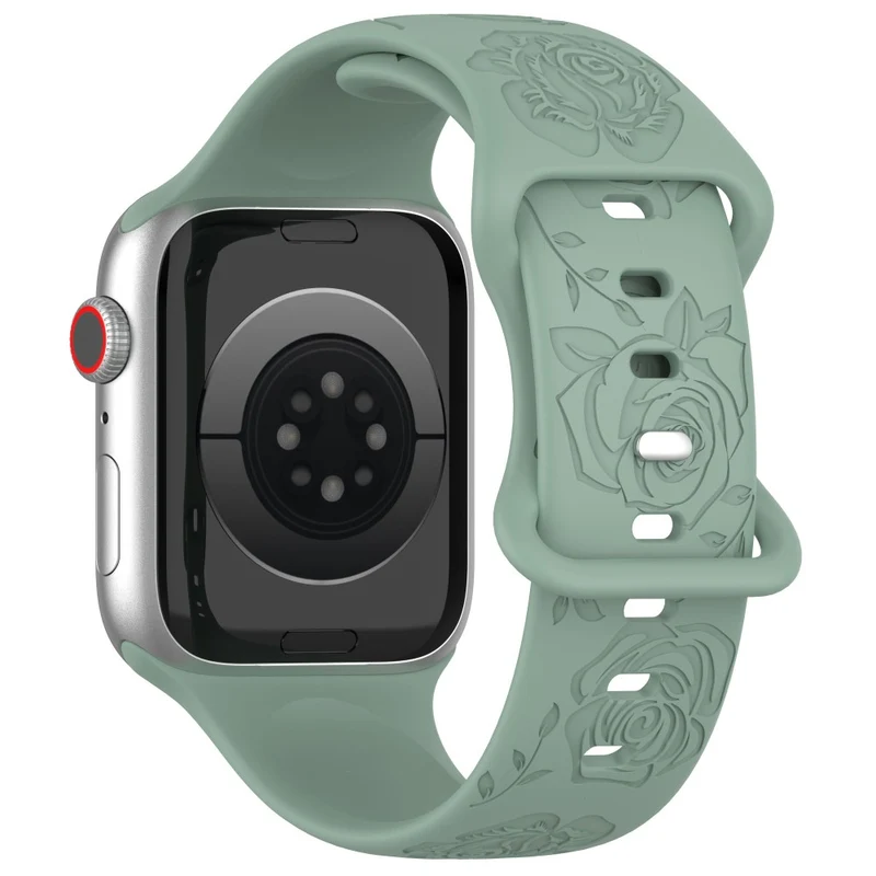 Apple Watch Series 41mm / 40mm / 38mm Silicone Watch Band Replacement Strap - Light Pink