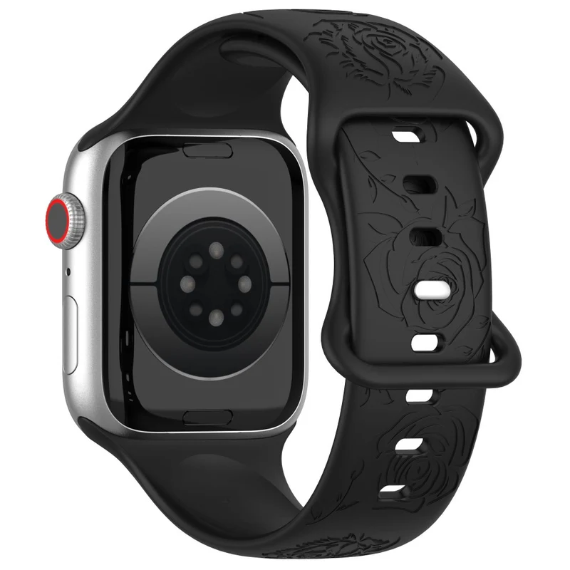 Apple Watch Series 41mm / 40mm / 38mm Silicone Watch Band Replacement Strap - Light Pink