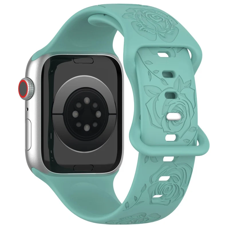 Apple Watch Series 41mm / 40mm / 38mm Silicone Watch Band Replacement Strap - Light Pink