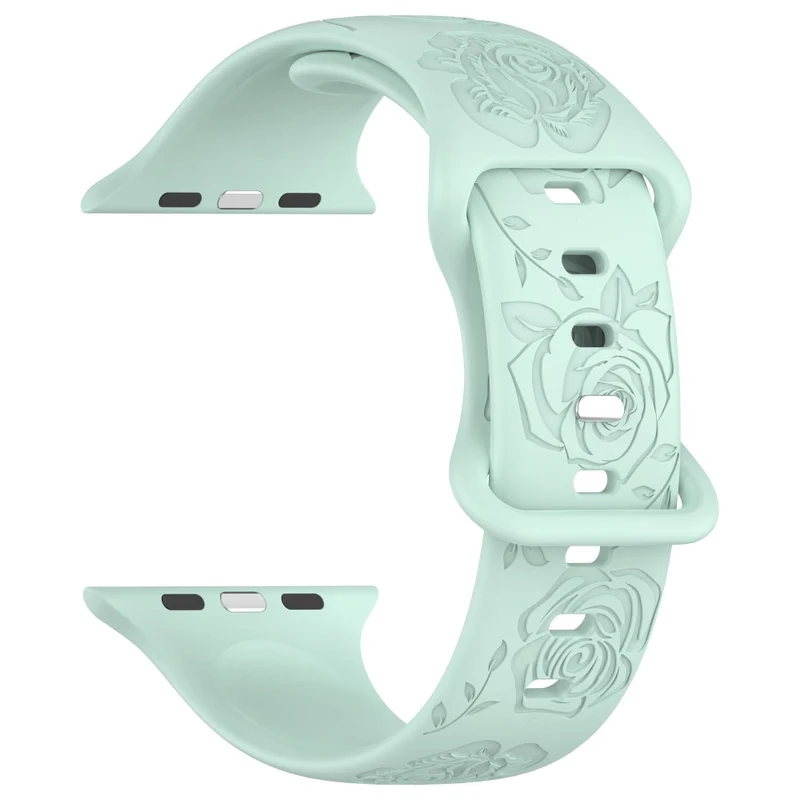 Apple Watch Series 41mm / 40mm / 38mm Silicone Watch Band Replacement Strap - Light Pink