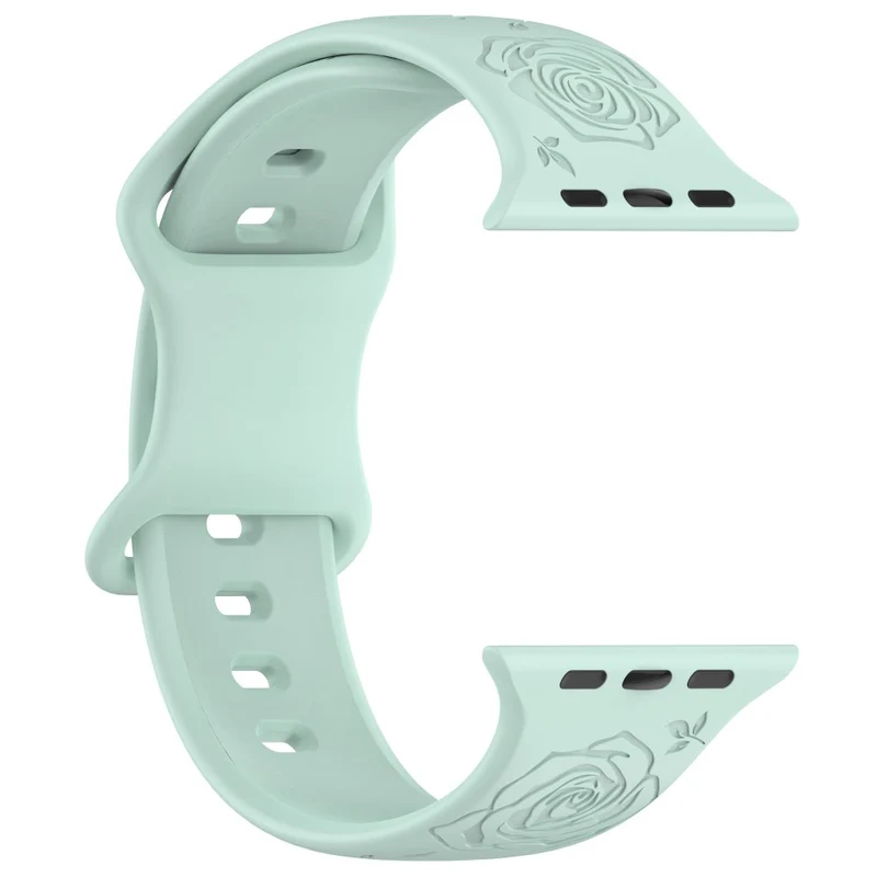 Apple Watch Series 41mm / 40mm / 38mm Silicone Watch Band Replacement Strap - Light Pink