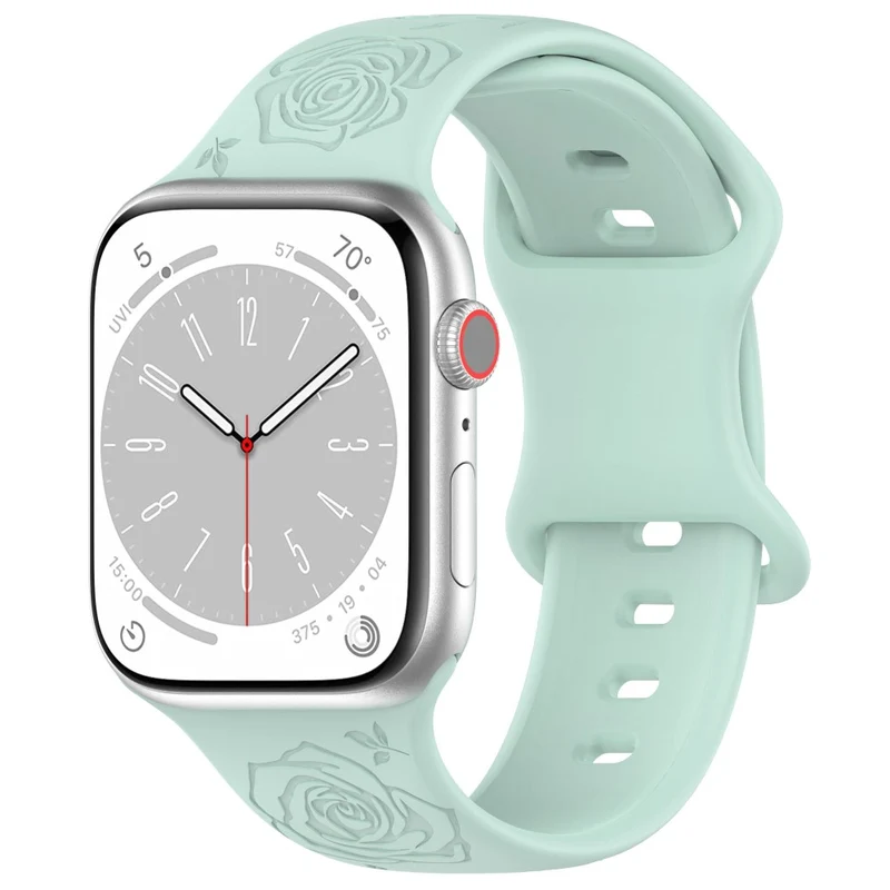 Apple Watch Series 41mm / 40mm / 38mm Silicone Watch Band Replacement Strap - Light Pink