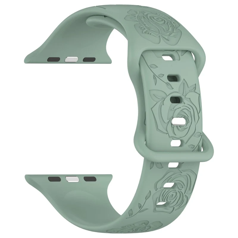 Apple Watch Series 41mm / 40mm / 38mm Silicone Watch Band Replacement Strap - Light Pink