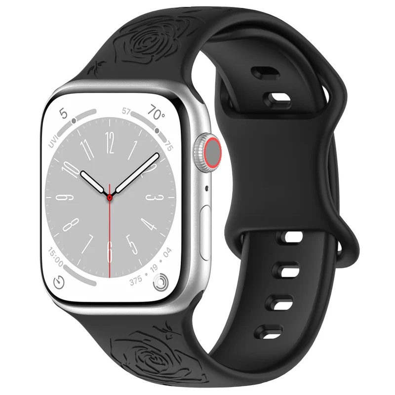 Apple Watch Series 41mm / 40mm / 38mm Silicone Watch Band Replacement Strap - Light Pink