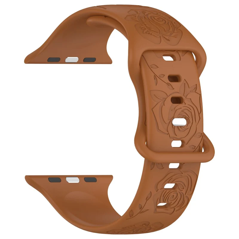 Apple Watch Series 41mm / 40mm / 38mm Silicone Watch Band Replacement Strap - Light Pink