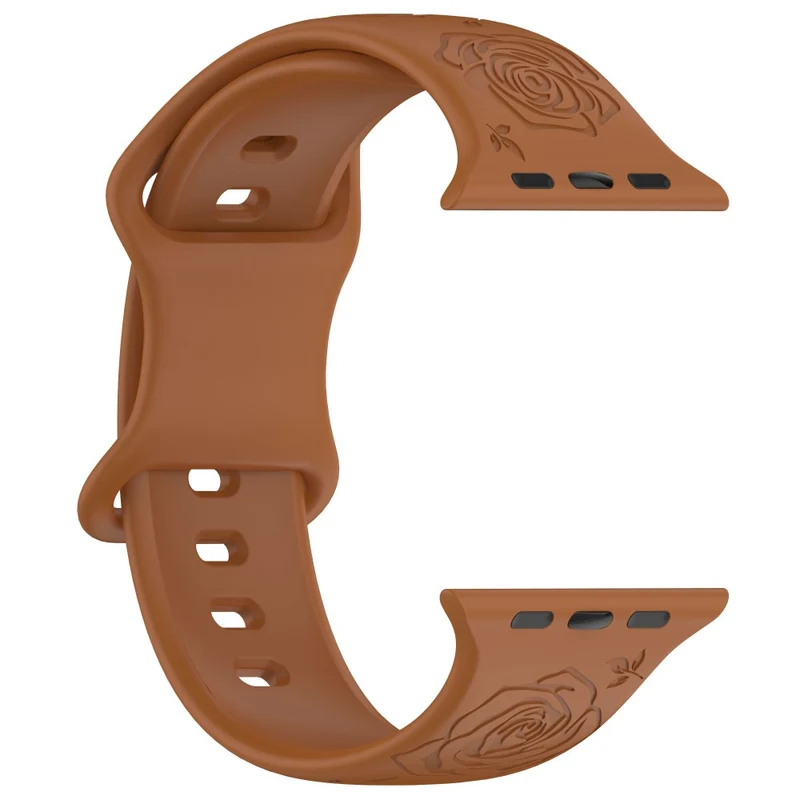 Apple Watch Series 41mm / 40mm / 38mm Silicone Watch Band Replacement Strap - Light Pink