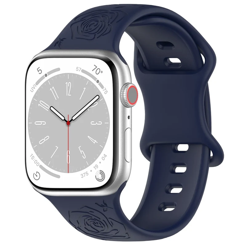 Apple Watch Series 41mm / 40mm / 38mm Silicone Watch Band Replacement Strap - Light Pink