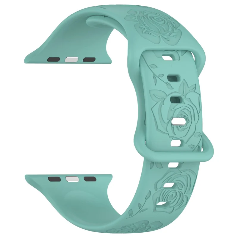 Apple Watch Series 41mm / 40mm / 38mm Silicone Watch Band Replacement Strap - Light Pink