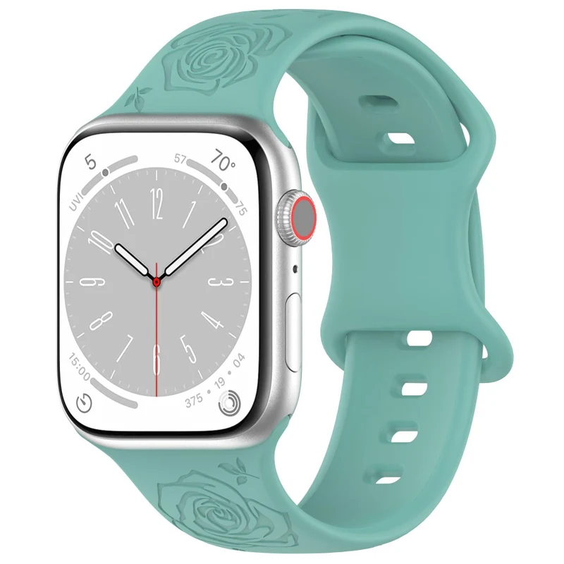Apple Watch Series 41mm / 40mm / 38mm Silicone Watch Band Replacement Strap - Light Pink