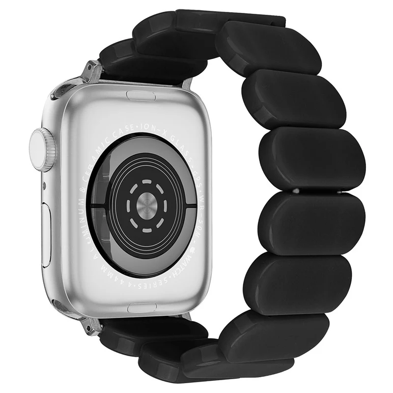 Watch Band Apple Watch Ultra 2 Ultra 49mm / 45mm / 44mm / 42mm Elastic Resin Strap
