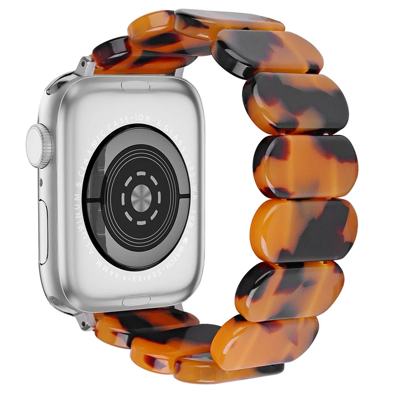 Watch Band Apple Watch Ultra 2 Ultra 49mm / 45mm / 44mm / 42mm Elastic Resin Strap