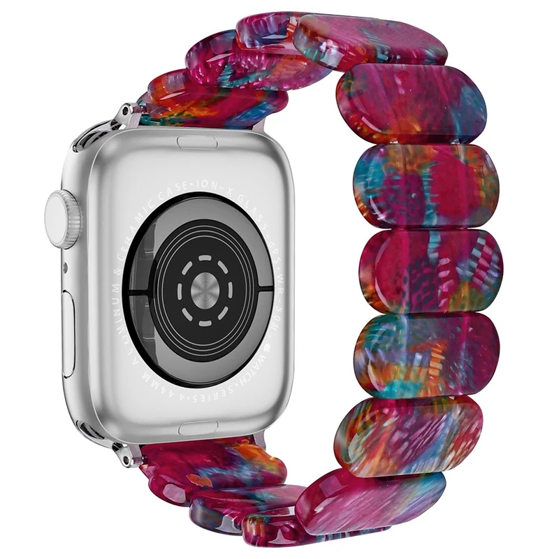 Watch Band Apple Watch Ultra 2 Ultra 49mm / 45mm / 44mm / 42mm Elastic Resin Strap