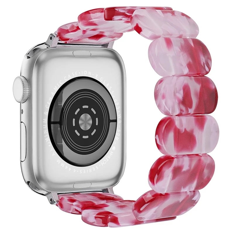 Watch Band Apple Watch Ultra 2 Ultra 49mm / 45mm / 44mm / 42mm Elastic Resin Strap