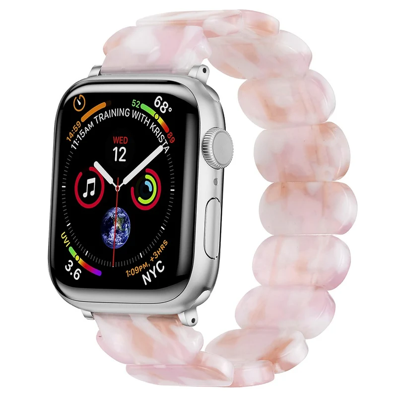 Watch Band Apple Watch Ultra 2 Ultra 49mm / 45mm / 44mm / 42mm Elastic Resin Strap