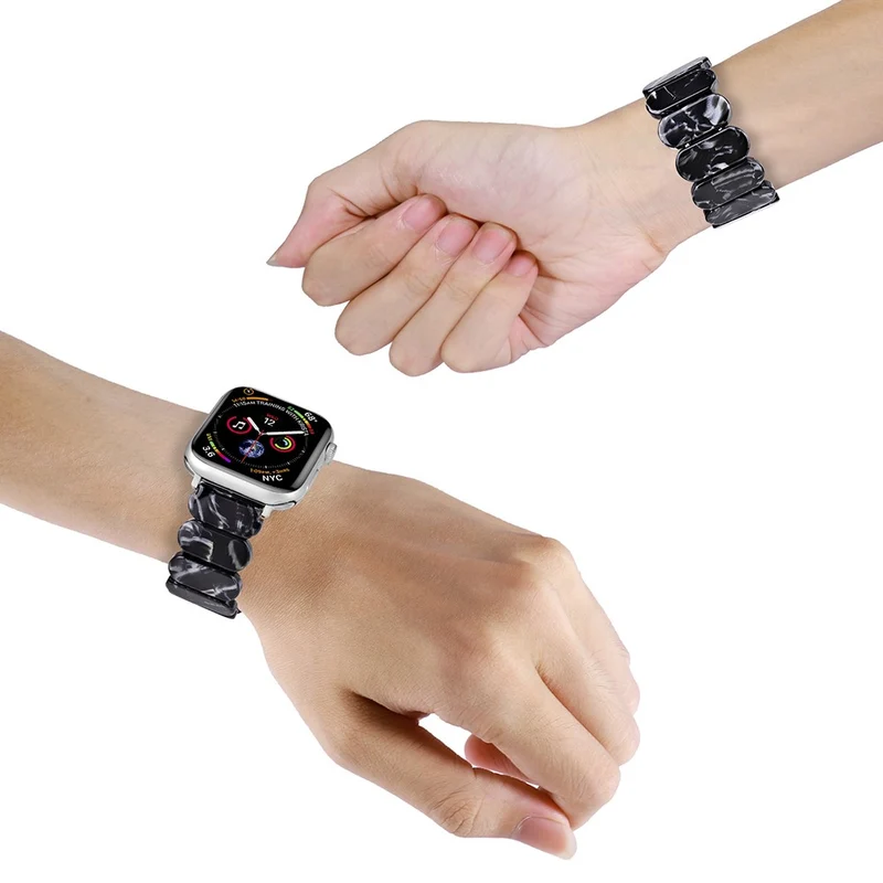 Watch Band Apple Watch Ultra 2 Ultra 49mm / 45mm / 44mm / 42mm Elastic Resin Strap