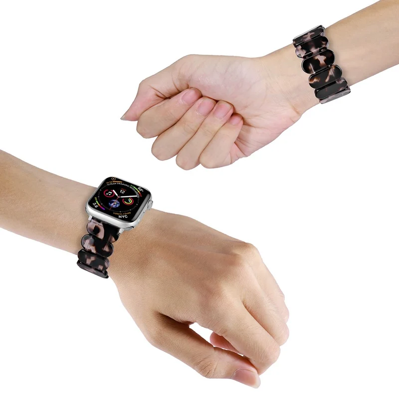 Watch Band Apple Watch Ultra 2 Ultra 49mm / 45mm / 44mm / 42mm Elastic Resin Strap