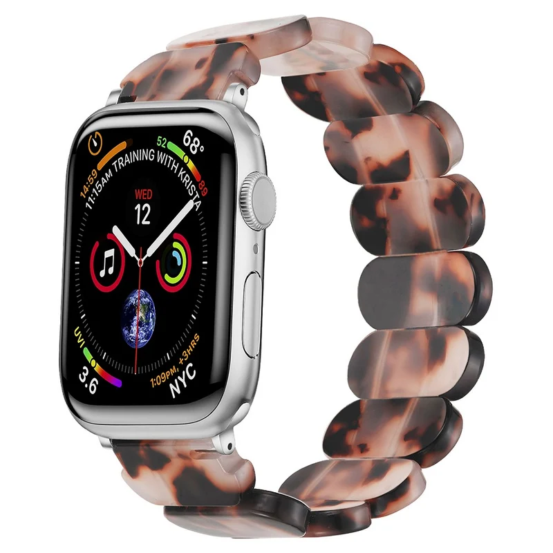 Watch Band Apple Watch Ultra 2 Ultra 49mm / 45mm / 44mm / 42mm Elastic Resin Strap