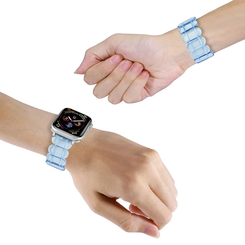 Watch Band Apple Watch Ultra 2 Ultra 49mm / 45mm / 44mm / 42mm Elastic Resin Strap