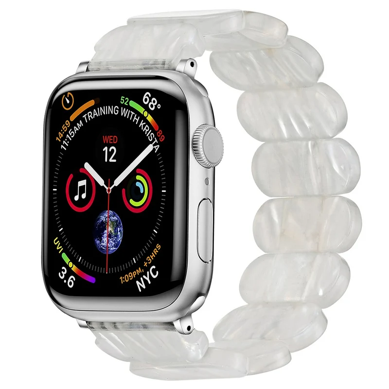 Watch Band Apple Watch Ultra 2 Ultra 49mm / 45mm / 44mm / 42mm Elastic Resin Strap