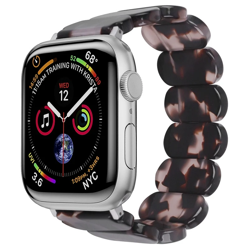 Watch Band Apple Watch Ultra 2 Ultra 49mm / 45mm / 44mm / 42mm Elastic Resin Strap