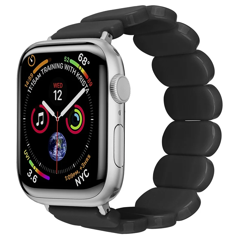 Watch Band Apple Watch Ultra 2 Ultra 49mm / 45mm / 44mm / 42mm Elastic Resin Strap