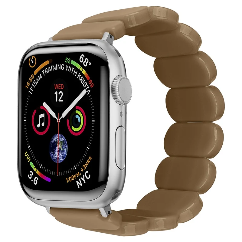Watch Band Apple Watch Ultra 2 Ultra 49mm / 45mm / 44mm / 42mm Elastic Resin Strap