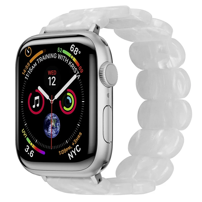 Watch Band Apple Watch Ultra 2 Ultra 49mm / 45mm / 44mm / 42mm Elastic Resin Strap