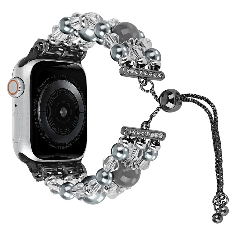 Apple Watch Series 41mm / 40mm / 38mm Watch Strap Adjustable Beads Wristband