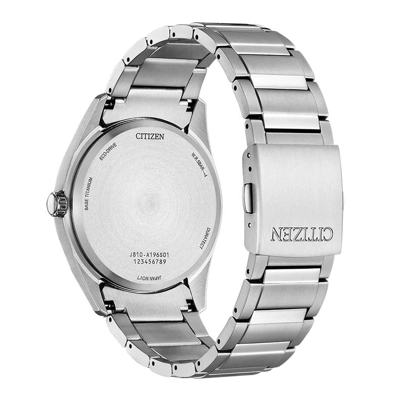 Citizen Super Titanium AW1641-81L Herrenuhr • Eco-Drive Solar • Leichtes Titan