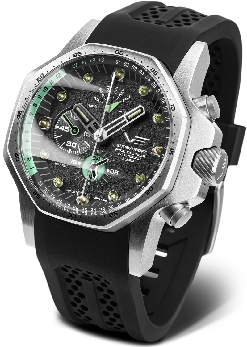 Vostok Europe Atomic Age YM86-640A695 Herrenuhr • Ewiger Kalender • 20 ATM