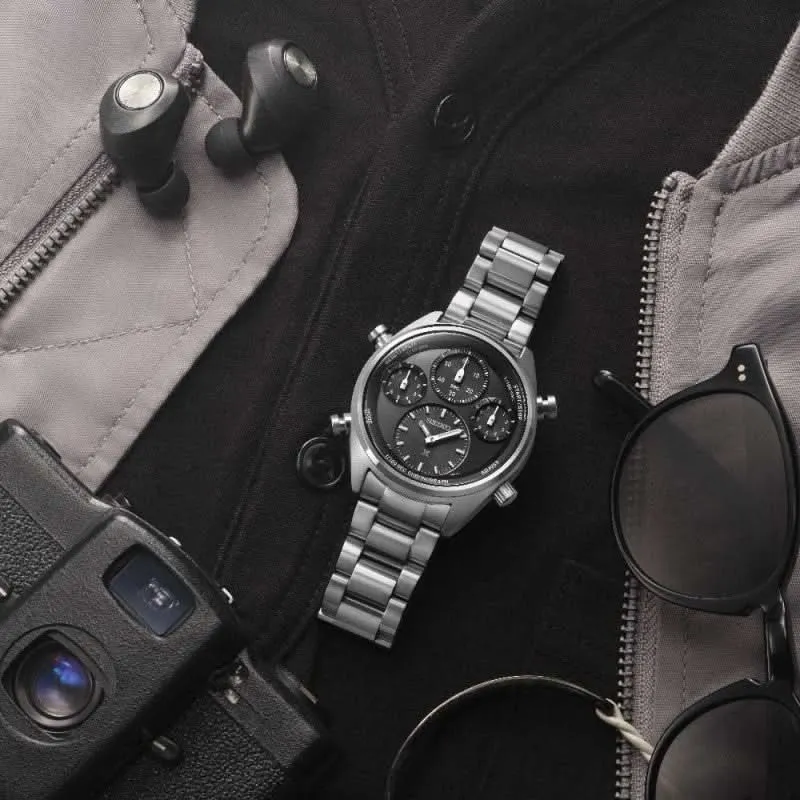 Seiko Prospex Speedtimer SFJ003P1 Herrenuhr • Solar Chronograph • Saphirglas